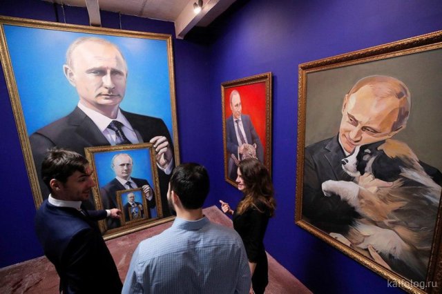 Смешные приколы про Путина (50 картинок)