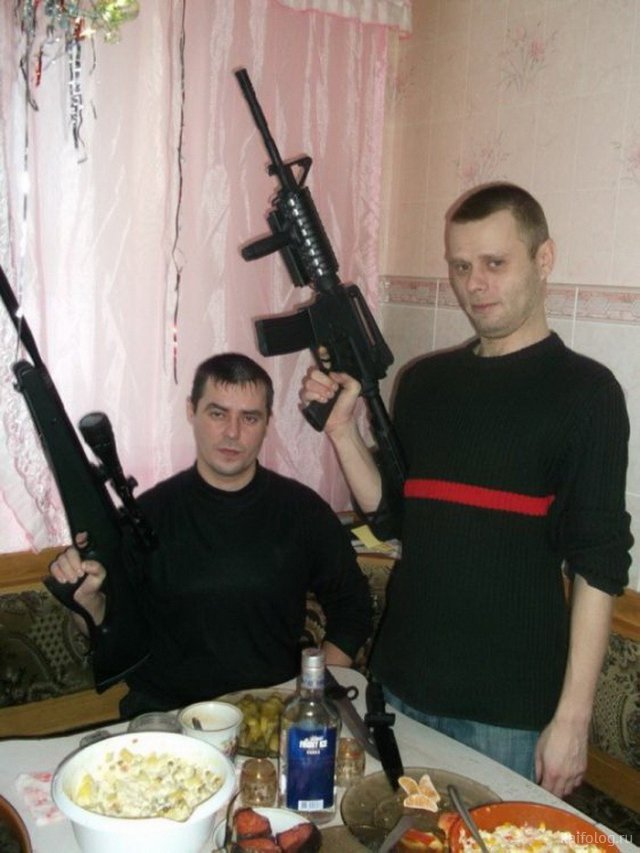 Прикольные русские мужики (55 фото)