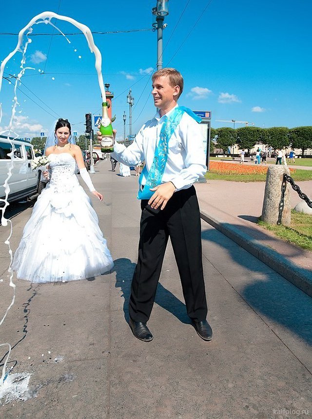 Смешные фото со свадеб (45 штук)