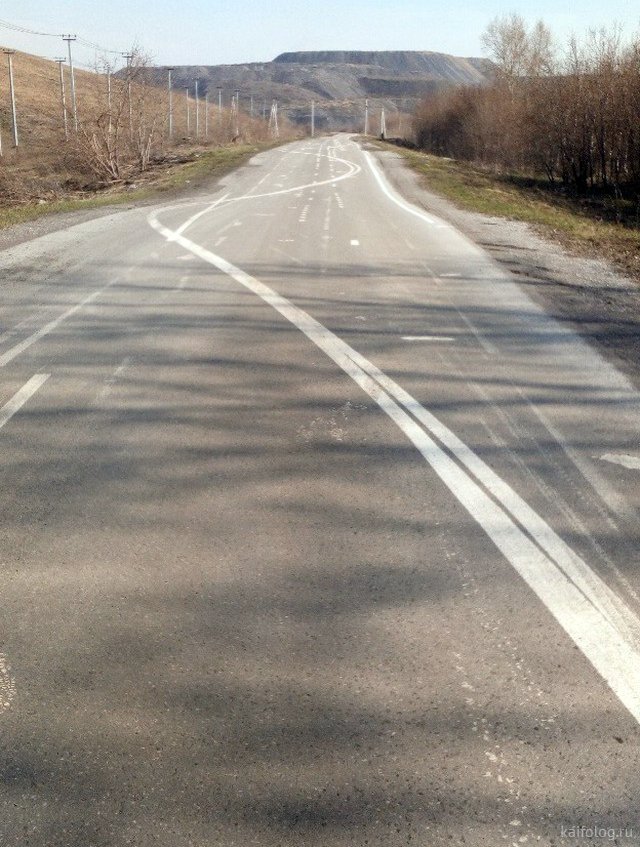 Русские приколы и маразмы на дорогах (35 фото)