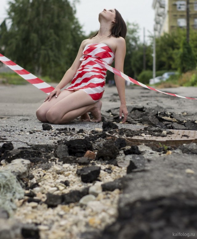 Ужасы российских дорог (40 фотографий)