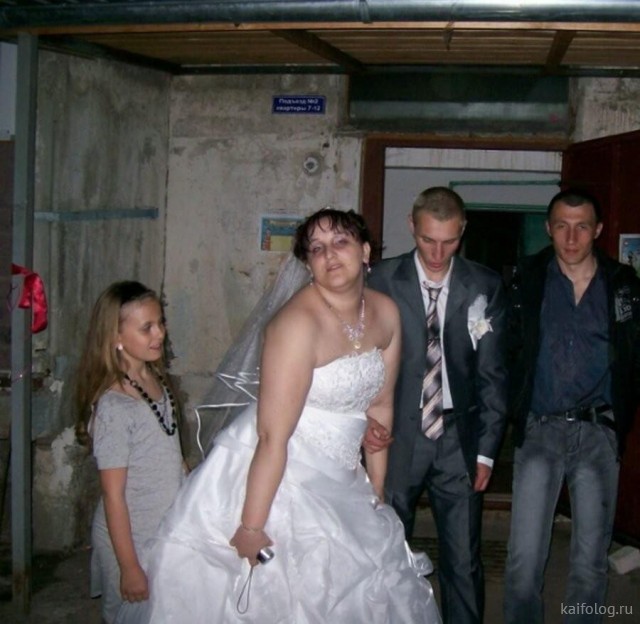 Ад и ужасы наших свадеб (45 фото)